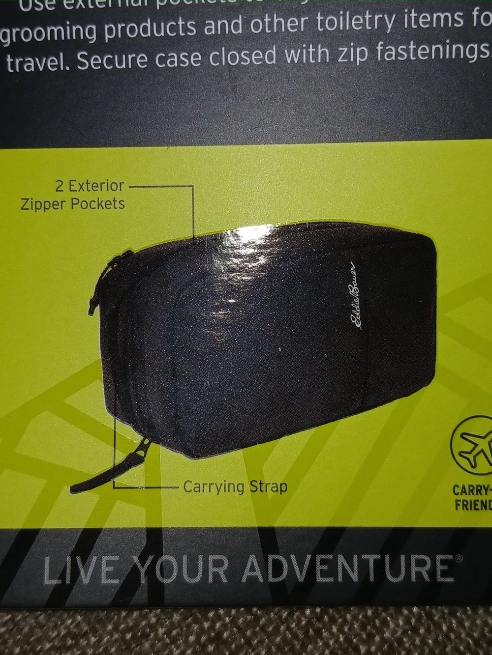NWT Eddie Bauer Expedition Dopp Kit or Travel Bag